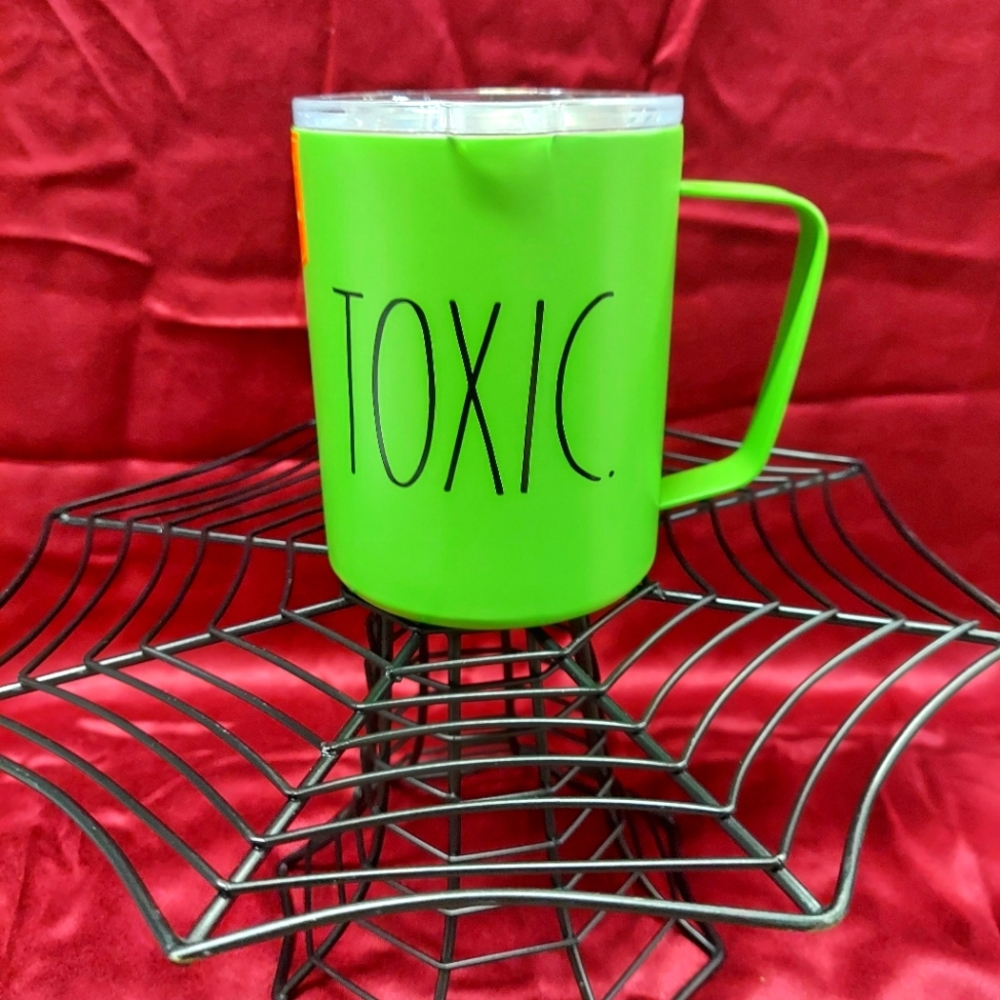 Rae Dunn Halloween insulated mug - toxic